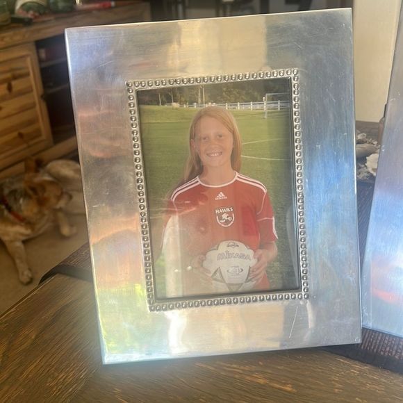 Mariposa Accents Mariposa Silver 8x Picture Frame 5x7 Inset Poshmark